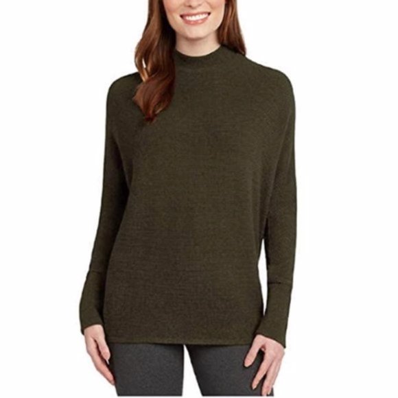 Matty M Tops - NWT MATTY M Brushed Knit Mock Neck Top